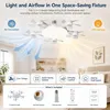 E27 & B22 Deckenventilator mit 5 Flügeln – LED Produktbild-Vorschau 3