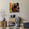 Poster - Poster ohne Rahmen - Wein Abstraktion - 60x60 cm - Produktbild-Vorschau 6