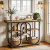 Table console industrielle Tribesigns de 105 cm, table Voir les images du produit 11