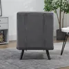 HOMCOM Fauteuil-lit, canapé individuel avec fonction lit, Voir les images du produit 4