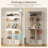 Vitrine Puluomis : Vitrine en verre avec éclairage à 3 Voir les images du produit 2