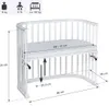 babybay Maxi Beistellbett, weiß lackiert Produktbild-Vorschau 14