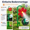 Gartensprenger Kinder Wassersprinkler Sonnenblume 360° Produktbild-Vorschau 5