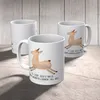 Mr. & Mrs. Panda Pott Lama Springen - Weiß - Geschenk, Produktbild-Vorschau 4