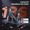 Vélo d’Appartement Magnétique MERACH, 16 Niveaux de Voir les images du produit 6