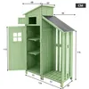 Capanno per attrezzi da giardino Sweiko, LxP: 124x46 Anteprima dell’immagine prodotto 8