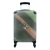 MuchoWow® Koffer Handgepäck Trolley Rollkoffer Kleine Produktbild-Vorschau 1
