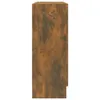 Vitrinenschrank Räuchereiche 82,5x30,5x80 cm Holzwerkstoff Produktbild-Vorschau 6