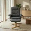Relaxsessel CHARLY mit Hocker drehbar neigungsverstellbar Produktbild-Vorschau 10