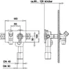 HAAS Wandeinbau-Waschgeräte-Siphon waagrecht  mit Produktbild-Vorschau 6