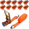 10 x sangle de serrage 10m 5t 2500 daN 5000 daN kg Sangles Voir les images du produit 2
