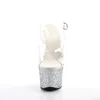 SKY-308LG Damen Sandale von Pleaser, Transparent EU 37, US Produktbild-Vorschau 2