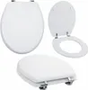 Grafner WC Sitz aus MDF stabile Qualität Pure White Produktbild-Vorschau 2