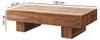 Wohnling Table basse en Sheesham massif 120 x 45 x 30 cm Voir les images du produit 19