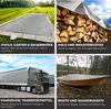 A collage of four images showing different applications of protective covers. Produktbild-Vorschau