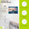 ARTland Wandbild, selbstklebend Langer Pier am See im Produktbild-Vorschau 2