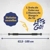 Best Sporting 2-Wege Türreck Klimmzugstange I Stufenlos Produktbild-Vorschau 5