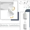 ZMH LED Plafonnier Blanc Spot de plafond : GU10 Plafonnier Voir les images du produit 2