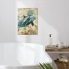 MuchoWow® - Leinwandbilder - Vintage - Delfin - Tiere - Produktbild-Vorschau 2