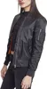 A woman wearing a black bomber jacket. Produktbild-Vorschau