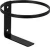 A black metal WC-Garnitur holder is shown against a white background. Náhľad obrázku produktu