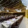 YUENFONG 50m lampki choinkowe LED 500LED ciepły biały - Podgląd zdjęcia produktu 5