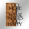 Wallity, Do More Of What Makes You Happy, Wanddeko, Produktbild-Vorschau 5