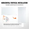 VEVOR Magnetisches Glas-Whiteboard, Wandtafel Trocken Produktbild-Vorschau 5