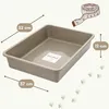 Katzenklo ohne Deckel Jumbo Katzenklo XXL Katzentoilette Produktbild-Vorschau 2