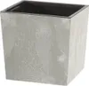 Kunststofftopf Grau Beton-Effekt 30X30Cm 19L Deckel Mit Produktbild-Vorschau 1