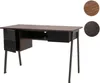 Biurko HWC-O40, biurko komputerowe, MDF metal melamina Podgląd zdjęcia produktu 8