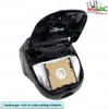 The image shows the inside of a vacuum cleaner with a dust bag installed. Produktbild-Vorschau