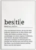 bestie Poster Definition - Beste Freundin Geschenk Produktbild-Vorschau 2