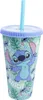 Disney Lilo und Stitch XL Kaffeebecher Becher To-Go Halm Produktbild-Vorschau 2