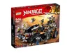 The image shows the packaging of a LEGO Ninjago toy set, featuring the toy vehicle and characters in an action scene. Produktbild-Vorschau