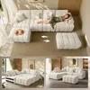 VASAGLE Modulares Sofa Set, Chenille, Weiß, 6-Sitzer Couch, Produktbild-Vorschau 3