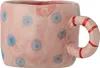 Tazza Bloomingville Nini, Rose, gres porcellanato Anteprima dell’immagine prodotto 2