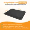 LINUMA® (Schwarz, 60 x 40 cm) Katzenklo Matte, Katzenstreu Produktbild-Vorschau 3