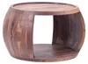 WOHNLING Couchtisch Sheesham Massivholz rund 60 cm x 50 cm Produktbild-Vorschau 6