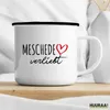 Huuraa Emaille Tasse Meschede verliebt 300ml Vintage Produktbild-Vorschau 3
