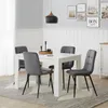 Chaise Salle à Manger Gris Design Moderne Chaise de Cuisine Voir les images du produit 5