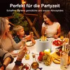 Bioethanol Tischkamin Hellgrau,Indoor und Outdoor, Produktbild-Vorschau 4
