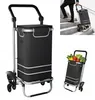 XMTECH boodschappenwagen met 56 liter tas, aluminium frame, Productafbeelding-voorbeeld 1