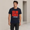 Camiseta para hombre, color azul marino, talla XL, con el Vista previa de la imagen del producto 3