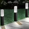 4er Set LED Solar Gartenleuchten Rattan Optik – Produktbild-Vorschau 11