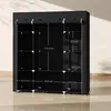 HOMCOM Armoire de rangement penderie en tissu, armoire Voir les images du produit 5