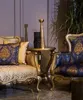 Casa Padrino Luxus Barock Beistelltisch Gold - Runder Produktbild-Vorschau 1
