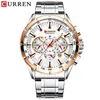 CURREN 8363 Herrenuhr Quarz Herrenuhr Armbanduhren mit Produktbild-Vorschau 1