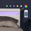 HOME DELUXE - LED Bett ASTRO - Weiß, 90 x 200 cm - Inkl. Produktbild-Vorschau 4