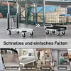 HOMCOM Plattformwagen Transportwagen Klappbar 150 kg mit Produktbild-Vorschau 7